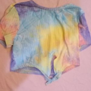 Girls shein pastel matching set